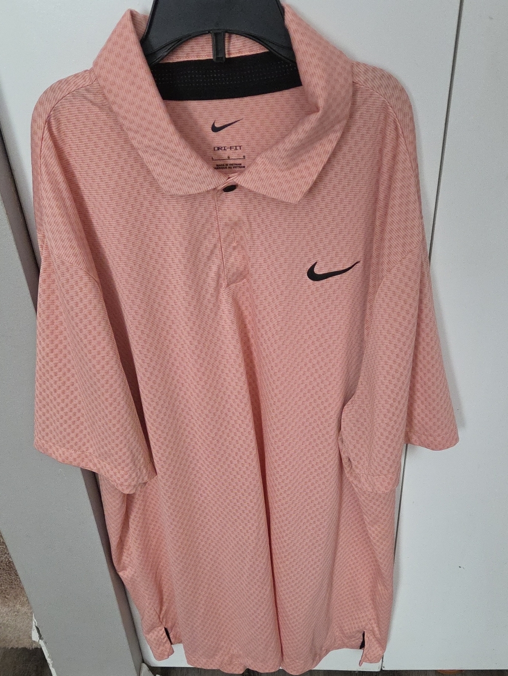 Nike Men’s Polo with Black Swoosh